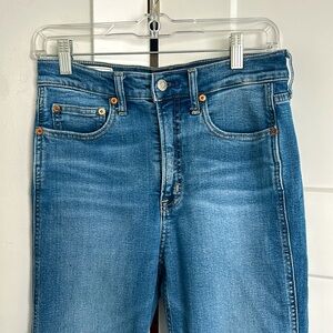 GAP cigarette high rise jeans